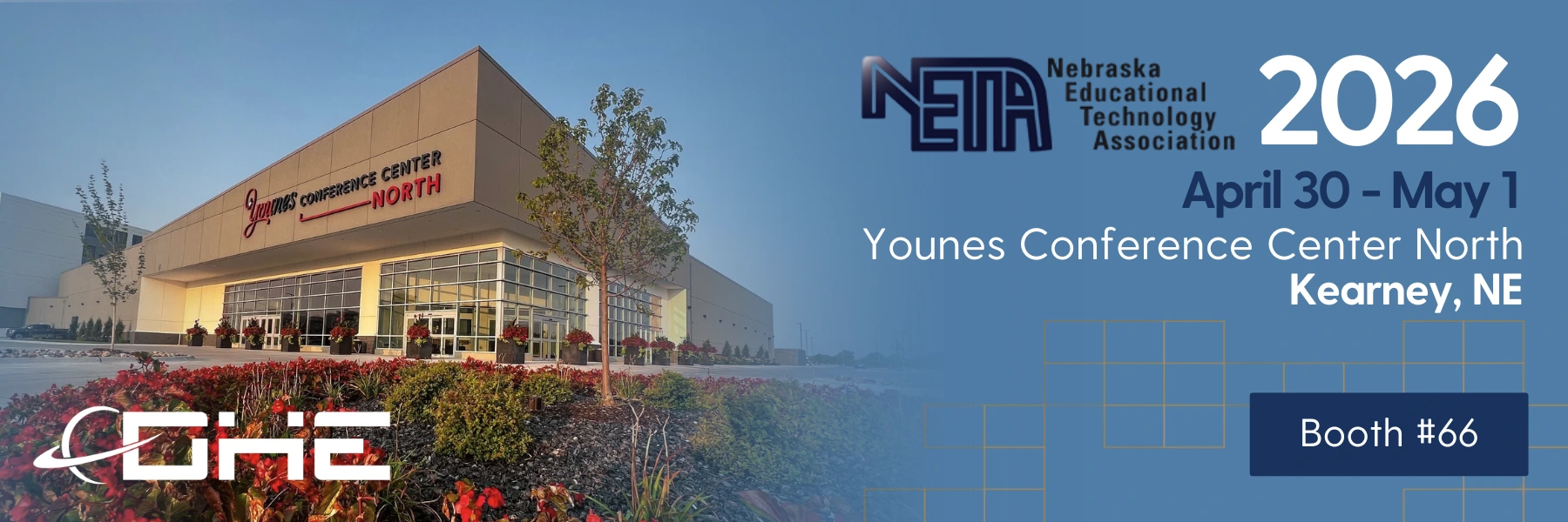 NETA 2026 Spring Conference at Younes Conference Center North in Kearney, Nebraska, April 30–May 1